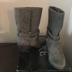 Grey Boots